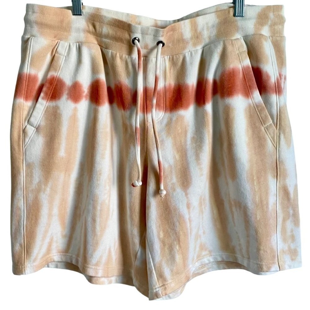 FUDA Women's Shorts Elastic Waistband and Pockets Size 1X NEW